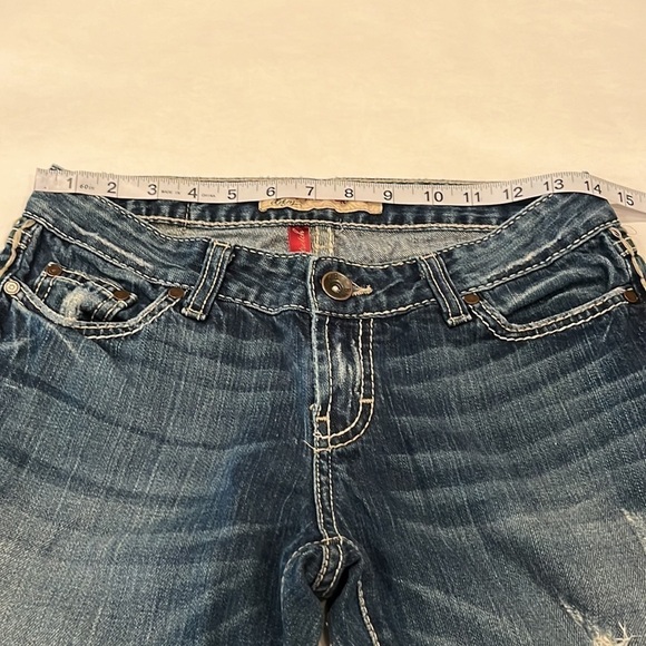 BKE Denim Madison Skinny Stretch Low Rise Size 27 - Picture 4 of 16